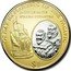 Fiji Dollar Jacob Le Maire and Willem Schouten 2009 Proof KM# 134 GREAT EXPLORERS OF THE PACIFIC JACOB LE MAIRE WILLEM SCHOUTEN $1 coin reverse