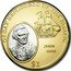 Fiji Dollar James Cook 2009 Proof KM# 132 GREAT EXPLORERS OF THE PACIFIC JAMES COOK $1 coin reverse