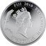 Fiji Dollar The Little Match Girl 2010 Proof KM# 129 ELIZABETH II ONE DOLLAR FIJI 2010 coin obverse
