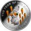 Fiji Dollar Year of the Rabbit 2011 Proof KM# 176 THE YEAR OF THE RABBIT 1 OZ 999 SILVER coin reverse