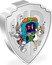 Niue Five Dollars WB100 Looney Tunes Mashups. Flintstones 2023 WB coin reverse