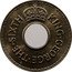 Fiji Halfpenny George VI 1949 KM# 16 HALFPENNY 19 50 FIJI coin reverse