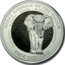 Fiji One Dollar Elephant 2009 KM# 140 GREAT ANIMALS OF THE WORLD ELEPHANT OLIFANT SÅONIA ELEFANT ELEFANTE ONE DOLLAR coin reverse