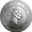 Fiji One Dollar Hawksbill Turtle 2012 Prooflike KM# 211 ELIZABETH II FIJI ONE DOLLAR 2012 coin obverse