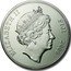 Fiji One Dollar Tiger 2009 KM# 144 ELIZABETH II FIJI 2009 coin obverse