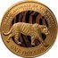 Fiji One Dollar Tiger 2009 KM# 144a GREAT ANIMALS OF THE WORLD TIGER ТИГР TIGRE TIGRAS TIGAR ONE DOLLAR coin reverse