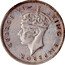 Fiji Shilling Outrigger 1943 S KM# 12a GEORGE VI KING EMPEROR coin obverse