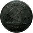 Fiji Shilling Outrigger 1965 KM# 23 SHILLING 19 57 FIJI coin reverse