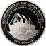 Fiji Ten Dollars Launch of the Queen Elizabeth 1998 Proof KM# 174 QUEEN ELIZABETH THE QUEEN MOTHER LAUNCH OF THE QUEEN ELIZABETH 1938 TEN DOLLARS coin reverse