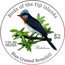 Fiji Two Dollars Blue Crested Broadbill 2007 Prooflike KM# 115 BLUE CRESTED BROADBILL BIRDS OF THE FIJI ISLANDS $2 1 OZ .999 SILVER BALIDAMU coin reverse