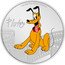 Niue Two Dollars Mickey & Friends. Pluto 2023 1 OZ 999 FINE SILVER ©DISNEY coin reverse