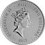 Fiji Two Dollars Muhammad Ali 2012 Proof KM# 252 ELIZABETH II TWO DOLLARS FIJI 2012 coin obverse