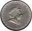 Cook Islands 10 Cents Elizabeth II 4th portrait 2010 KM# 759 ELIZABETH II COOK ISLANDS coin obverse