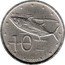 Cook Islands 10 Cents Elizabeth II 4th portrait 2010 KM# 759 10 2010 coin reverse