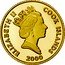 Cook Islands 10 Dollars Bottlenose Dolphin 2000 Proof KM# 1100 ELIZABETH II COOK ISLANDS 2000 coin obverse