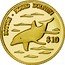 Cook Islands 10 Dollars Bottlenose Dolphin 2000 Proof KM# 1100 BOTTLE NOSED DOLPHIN $10 coin reverse