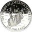 Cook Islands 100 Dollars Elizabeth II Sailing Ship in New York 1993 Proof KM# 159 500 YEARS OF AMERICA 1492-1992 100 DOLLARS coin reverse