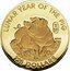 Cook Islands 125 Dollars Elizabeth II Lunar Year of The Pig 1995 PM KM# 824 LUNAR YEAR OF THE PIG 125 DOLLARS 9999 coin reverse