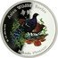 Cook Islands Two Dollars Mikado Pheasant 2001 Proof KM# 551 ASIAN WILDLIFE SERIES 帝雉 $2 1OZ .999 SILVER MIKADO PHEASANT coin reverse