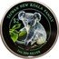 Cook Islands 2 Dollars Taiwan New Koala Family 2002 Proof KM# 1282 TAIWAN NEW KOALA FAMILY $2 1 OZ 999 SILVER coin reverse