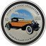 Cook Islands Two Dollars Packard 734 Boattrail 2006 Prooflike KM# 527 1930'S CLASSIC SPEEDSTERS 1 OZ .999 SILVER $2 1930 PACKARD 734 BOATTRAIL coin reverse
