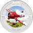 Cook Islands Two Dollars Gee Bee Model R Super Sportster 2006 Prooflike KM# 1289 1930'S RACERS 1 OZ 999 SILVER $2 GEE BEE coin reverse