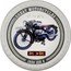Cook Islands Two Dollars IZH 8 2007 Prooflike KM# 516 GREAT MOTORCYCLES OF THE 30'S 1938 ИЖ8 ИЖ 1938 IZH 8 coin reverse