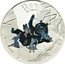 Cook Islands 5 Dollars Elizabeth II Baloo 2011 Proof KM# 1414 БАЛУ СОЮЗМУЛЬТФИЛЬМ coin reverse