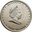 Cook Islands 20 Cents Elizabeth II 4th portrait 2010 KM# 760 ELIZABETH II COOK ISLANDS coin obverse