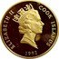 Cook Islands 20 Dollars Elizabeth II Papillon 1992 Proof KM# 818 ELIZABETH II COOK ISLANDS RDM 1992 coin obverse