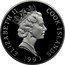 Cook Islands 20 Dollars Elizabeth II Galapagos 1993 Proof KM# 152 ELIZABETH II COOK ISLANDS RDM 1993 coin obverse