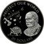 Cook Islands 20 Dollars Elizabeth II Galapagos 1993 Proof KM# 152 PROTECT OUR WORLD 0 GALAPAGOS 90 CHARLES DARWIN 20 DOLLARS coin reverse