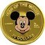 Cook Islands 20 Dollars Year of the Mouse 1996 Proof KM# 298 YEAR OF THE MOUSE © DISNEY 3G 9999 GOLD P 20 DOLLARS coin reverse