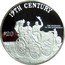 Cook Islands 20 Dollars 19th Century. Invention of Automobile 1997 FM Proof KM# 337 19TH CENTURY THE INVENTION OF THE AUTOMOBILE $20 FM coin reverse