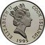 Cook Islands 200 Dollars XXVI Summer Olympic Games. Wrestling 1995 Proof KM# 251 ELIZABETH II COOK ISLANDS RDM 1995 coin obverse