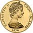 Cook Islands 200 Dollars The legacy of Captain James Cook 1979 FM (U) KM# 26 ELIZABETH II COOK ISLANDS 1979 coin obverse