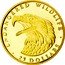 Cook Islands 25 Dollars Elizabeth II Eagle 1990 Proof KM# 86 ENDANGERED WILDLIFE 25 DOLLARS coin reverse