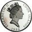 Cook Islands 25 Dollars Olympic National Park 1996 Proof KM# 289 ELIZABETH II COOK ISLANDS 1996 coin obverse