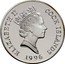 Cook Islands 25 Dollars Whooping Crane 1996 Proof KM# 274 ELIZABETH II COOK ISLANDS 1996 RDM coin obverse