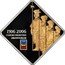 Cook Islands 5 Dollars 500th Anniversary of the Pontifical Swiss Guard 2006 Proof KM# 566 1506 2006 COHORS PEDESTRIS HELVETIORUM coin reverse