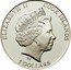Cook Islands 5 Dollars St. Michael's Golden-Domed Monastery 2009 Proof KM# 652 ELIZABETH II COOK ISLANDS 5 DOLLARS IRB coin obverse