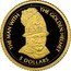 Cook Islands 5 Dollars Elizabeth II The Man with the Golden Helmet 2009 Proof KM# 1490 THE MAN WITH THE GOLDEN HELMET 5 DOLLARS coin reverse