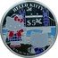 Cook Islands 5 Dollars Hello Kitty. London Bridge 2009 Proof KM# 1227 HELLO KITTY $5 © '76, '09 SANRIO CO.,LTD. coin reverse