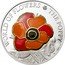 Cook Islands 5 Dollars Poppy 2009 Proof KM# 684 WORLD OF FLOWERS THE POPPY 2009 coin reverse