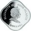 Cook Islands 5 Dollars Apostolic Journey to the Holy Land 2009 Proof KM# 641 ELIZABETH II COOK ISLANDS 5 DOLLARS coin obverse