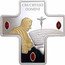Cook Islands 5 Dollars Crucifixio Domini 2008 Proof KM# 599 CRUCIFIXIO DOMINI 2008 coin reverse