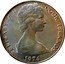 Cook Islands Fifty Dollars 100th Anniversary of the Birth of Winston Churchill 1974 KM# 11 ELIZABETH II COOK ISLANDS 1974 coin obverse