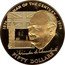 Cook Islands Fifty Dollars 100th Anniv. of the Birth of Winston Churchill 1974 Proof KM# 11a 1874 MAN OF THE CENTURY . 1974 FIFTY DOLLARS coin reverse