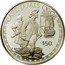 Cook Islands 50 Dollars British explorer Captain James Cook 1988 FM (P) Proof KM# 62 CAPT JAMES COOK FM $50 coin reverse