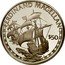Cook Islands 50 Dollars Elizabeth II Ferdinand Magellan 1988 FM (P) Proof KM# 64 FERDINAND MAGELLAN $50 FM coin reverse
